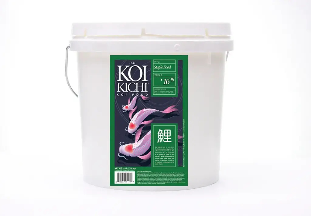 IKU KOI KICHI Staple Food 16 lb Bucket