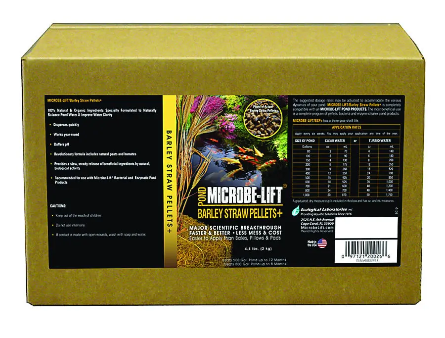 Ecological 4.4lb. MICROBE-LIFT Barley Straw Pellets Plus