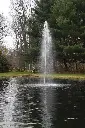 Easy Pro 24" Floating Fountain Head w/ Rocket Nozzle - Black Float Cover