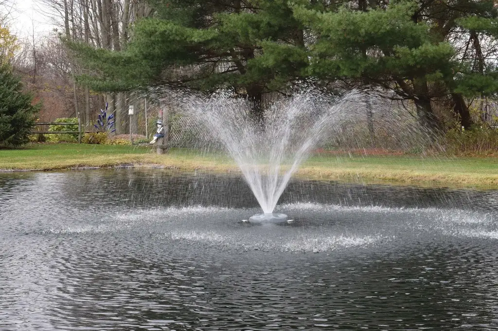 Easy Pro 24" Floating Fountain Head w/ Wide Umbrella Nozzle - Black Float Cover