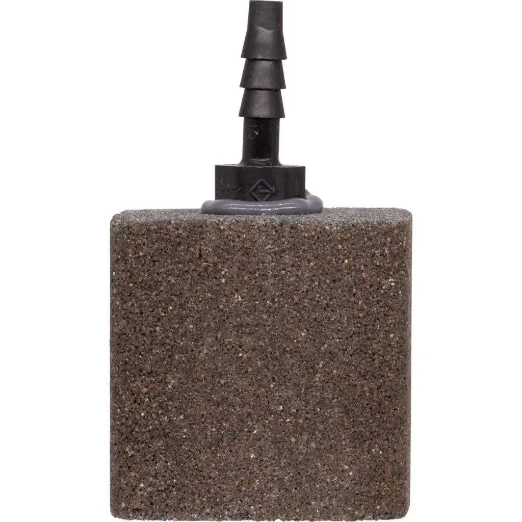 Easy Pro Alumina Airstone - 1 1/2" X 1 1/2" X 1 1/2" - 3/16" barb