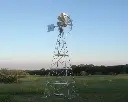 Easy Pro 20' Four Legged Becker Windmill with 2-way splitter, 50' poly, 200' Quick Sink tubing and 2- QS1 diffusers