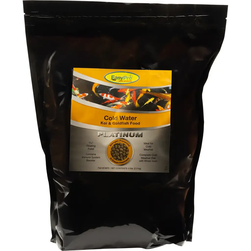 Easy Pro EasyPro Platinum Koi & Goldfish Food - Cold Weather Food, 5lb bag