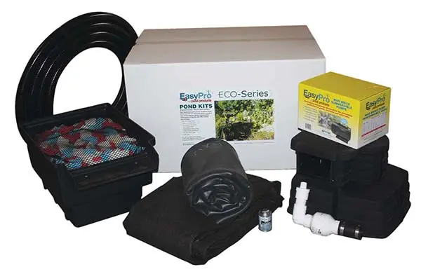 Easy Pro Eco-Series pond kit-Complete for a 6' x 6' pond