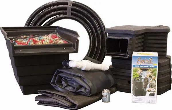 Easy Pro Eco-Series pond kit-Complete for a 8' x 10' pond