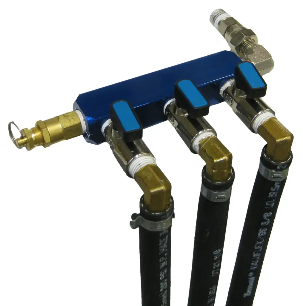 Easy Pro ERP valved outlet assembly - 3 valved outlet