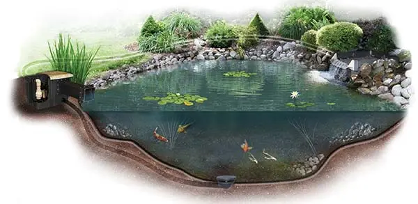 Easy Pro SMALL Pond Kit - Complete for 11' X 11' Pond