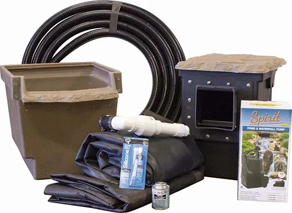 Easy Pro MINI Pond Kit - Complete for 6' X 6' Pond
