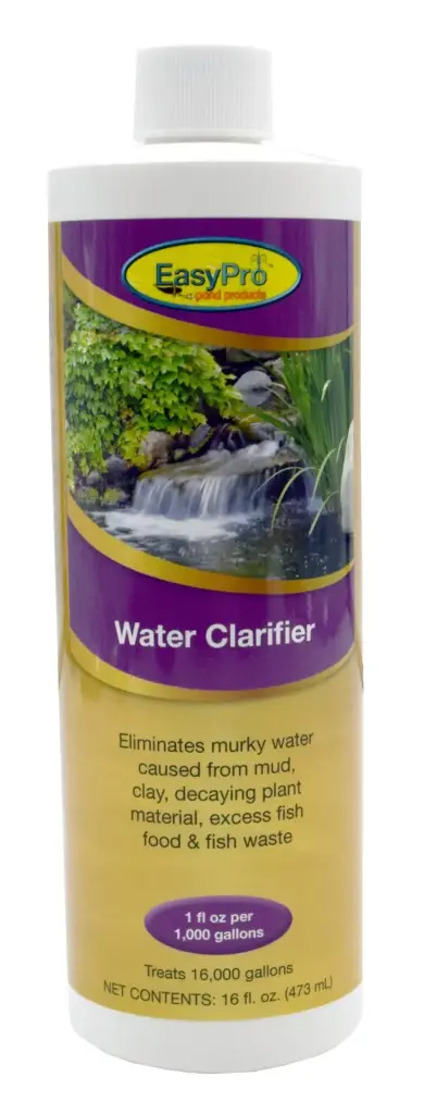Easy Pro Water Clarifier (flocculent), 16 fl oz (1 pint), treats 16,000 gallons
