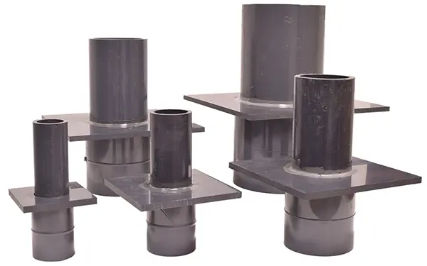 Easy Pro PVC Waterstop Flange - 8" - Custom build to order