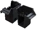 Easy Pro Left / Right Ends Unassembled - Set up for 3" Pipe; Includes hardware pack