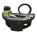 Easy Pro Vianti Falls - 23" Spillway kit w/ White LED; includes basin, pump, spillway, plumbing