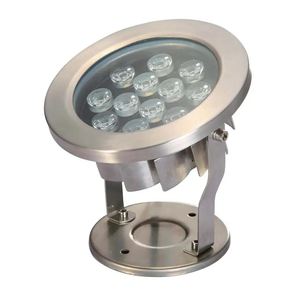 Easy Pro 12 watt LED Submersible Stainless Steel fixture - Warm White