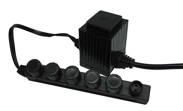 Easy Pro 20 Watt Transformer - 120 volt to 12 volt - w/ 6 quick connects