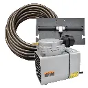Easy Pro Pond Aeration System - 1/8 HP Kit w/ Quick Sink Tubing and SC25 Cabinet