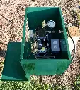 Easy Pro Sentinel Deluxe Aeration System - Complete PA34W system w/ post mount cabinet