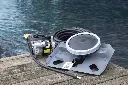 Easy Pro Rocking Piston Pond Aeration System - 1/4 HP Kit w/ Quick Sink Tubing
