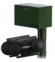 Easy Pro Sentinel Deluxe Aeration System - PA65WLD system in post mount cabinet (No Diffusers)