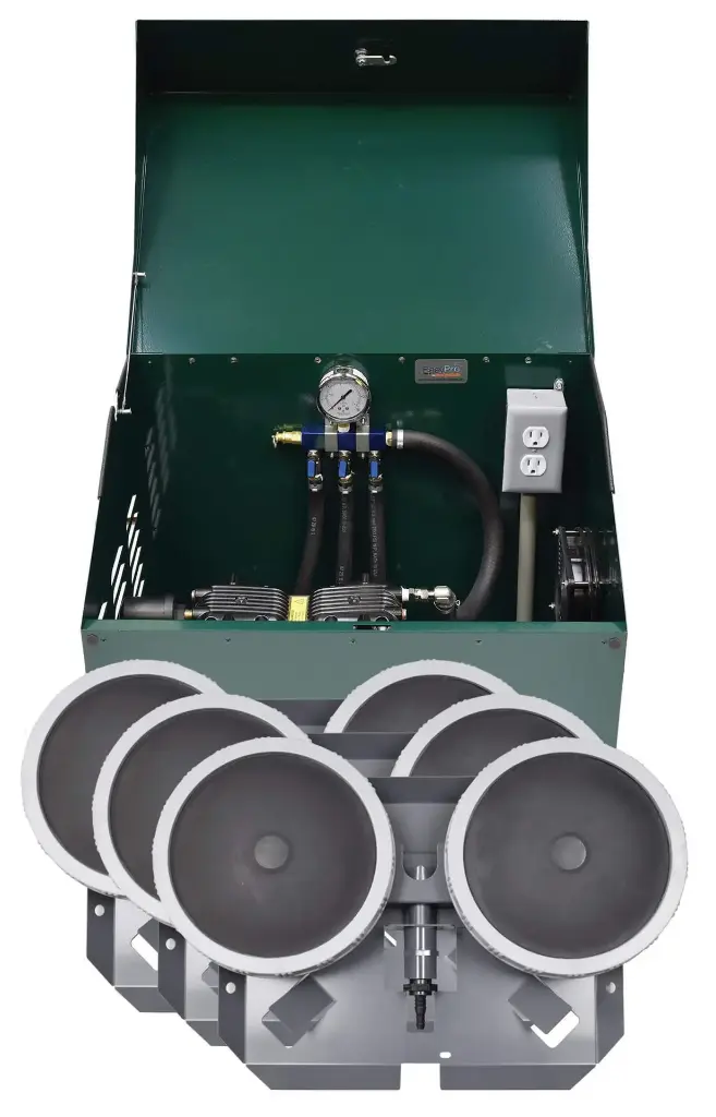 Easy Pro Sentinel Deluxe Aeration System - Complete PA66A system in cabinet