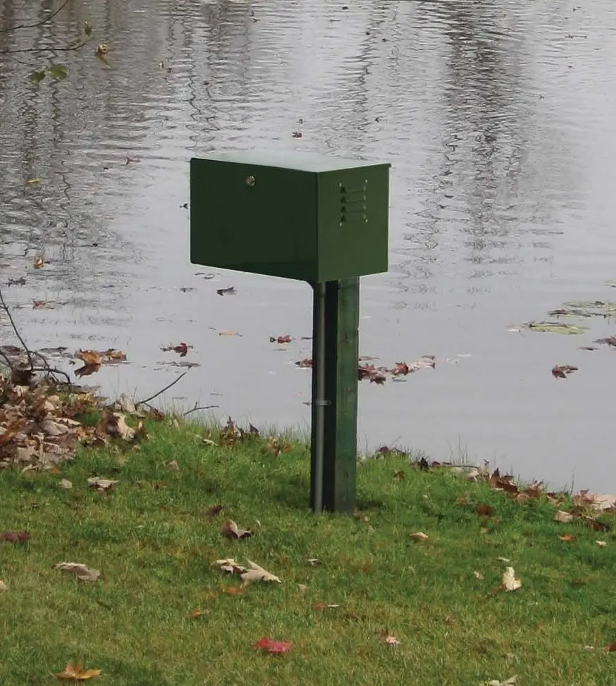 Easy Pro Sentinel Deluxe Aeration System - Complete PA66A system in post mount cabinet