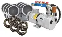 Easy Pro Rotary Vane Pond Aeration System - 3/4 HP Kit w/ Quick Sink Tubing