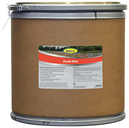 Easy Pro Pond-Vive Bacteria X 100 lb. Drum Bulk - Loose powder with 8 oz. scoop