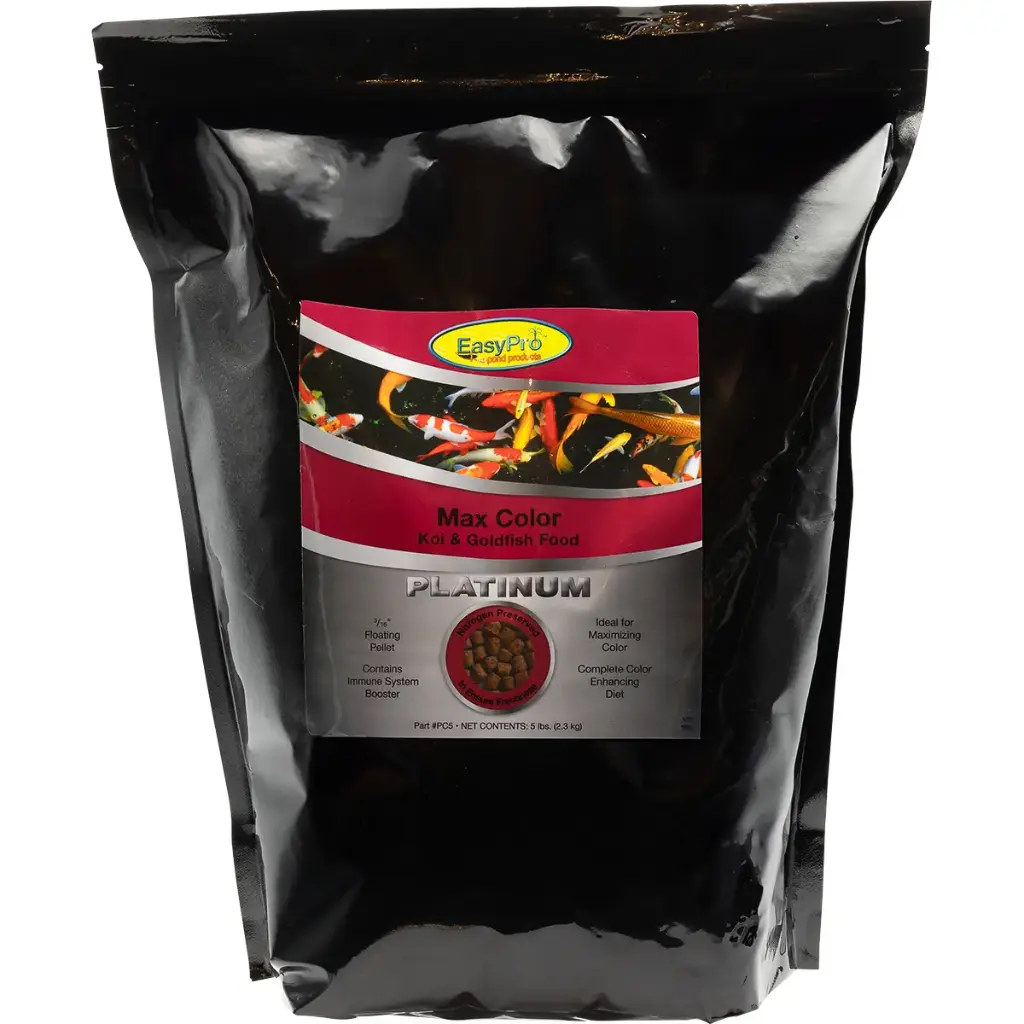 Easy Pro EasyPro Platinum Koi & Goldfish Food - Max Color, 5lb bag
