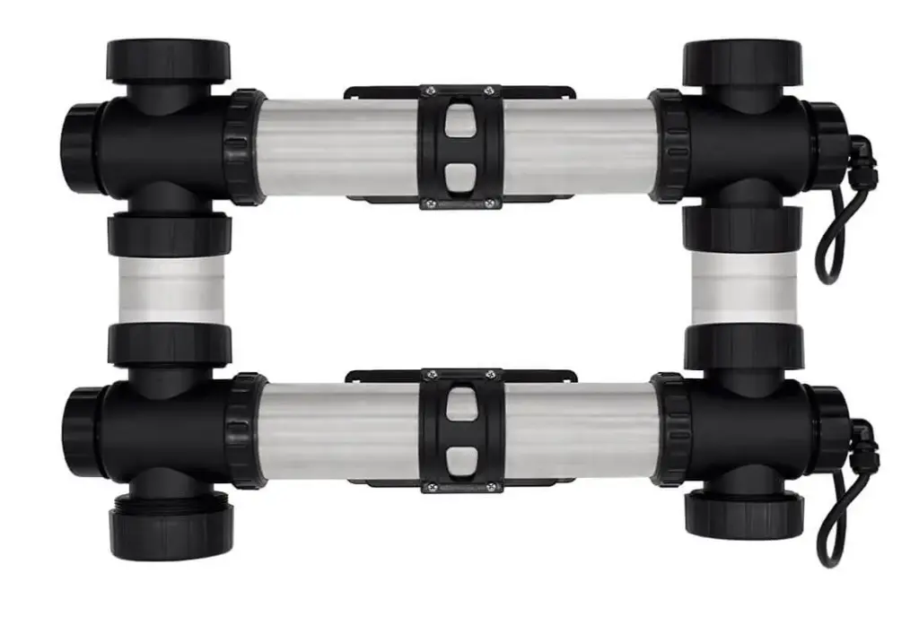 Easy Pro Pro-Clear Stainless Steel UV light - 2" unions in/out - 110 watt