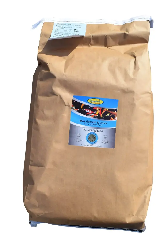 Easy Pro EasyPro Platinum Koi & Goldfish Food - Max Growth & Color, 33lb bulk bag
