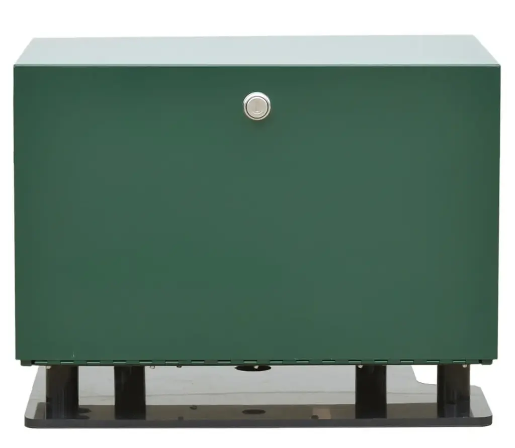 Easy Pro Steel SC18 Cabinet with 115volt fan and Ground mount; 11 1/2" x 18" x 14 1/2"