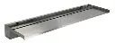 Easy Pro Vianti Falls Spillway, 35.5" wide, 6" lip, dual 1" fpt inlet, 1800gph recommended