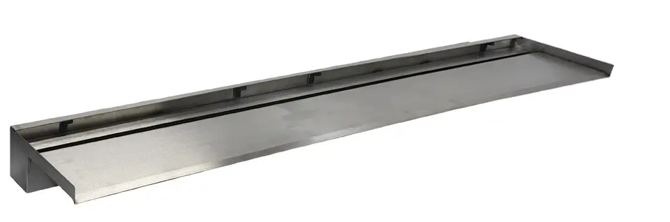 Easy Pro Vianti Falls Spillway, 59.5" wide, 6" lip, triple 1" fpt inlet, 3000gph recommended