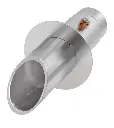 Easy Pro Vianti Falls Stainless 2" Round Scupper with round wall plate