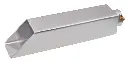 Easy Pro Vianti Falls Stainless 2 1/2" Square Scupper