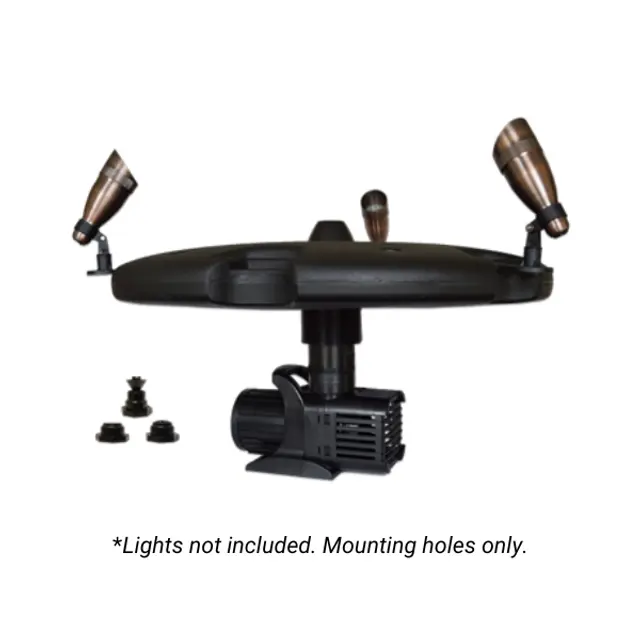 Anjon Manufacturing 1.25 HP Floating Fountain w/ 100’ QD Cord & 5 Patterns