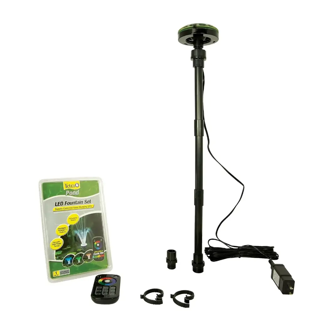 Tetra Pond 19764 LED Fountain Set with Remote