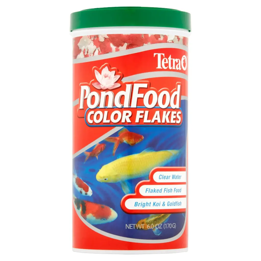 Tetra Flaked Color Pond Food 6 oz, 1L