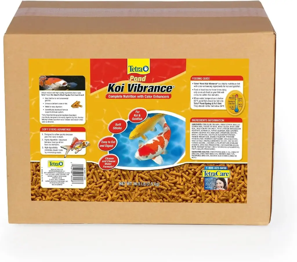 Tetra Koi Vibrance Sticks 16.5 lb, 50 L