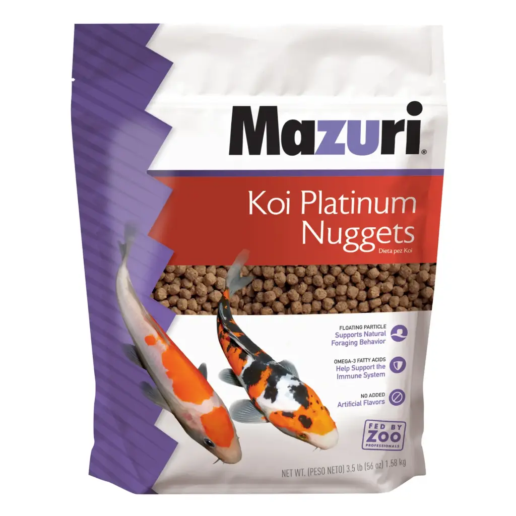 MAZURI KOI PLATM NUG 20LB