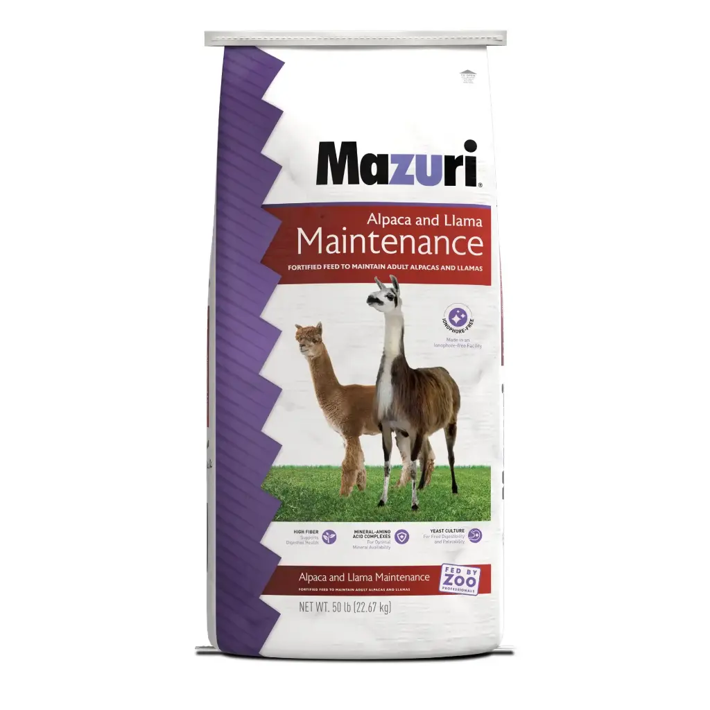 MAZURI ALPACA LLAMA MAINT 50LB