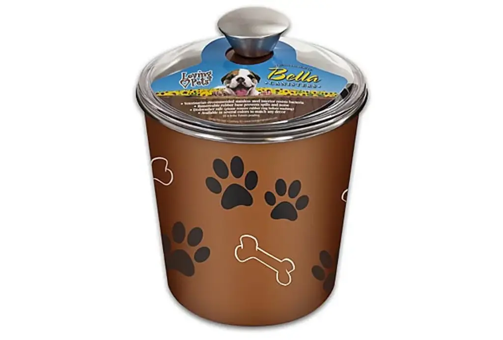 Loving Pet Bella Bowl Canister- Copper