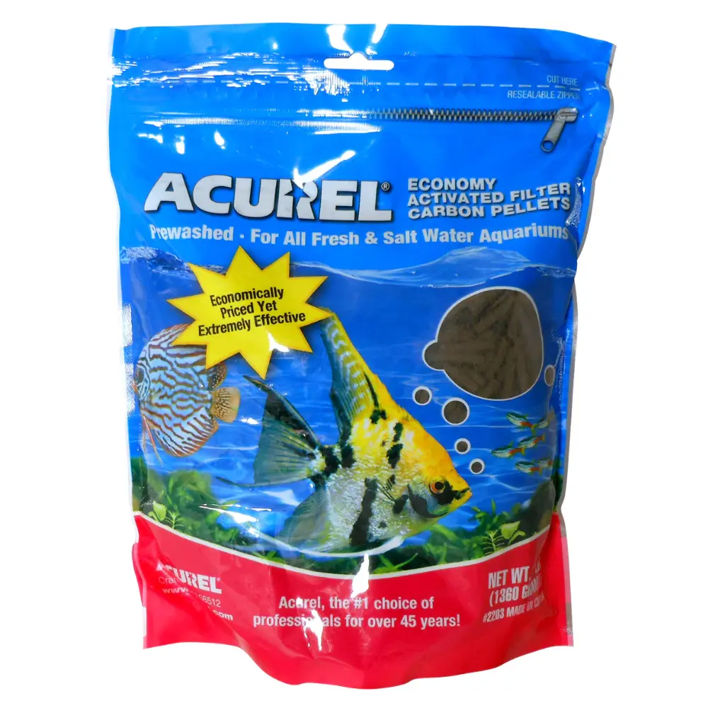 Acurel 3lb Economy Carbon Pellets stand up pouch