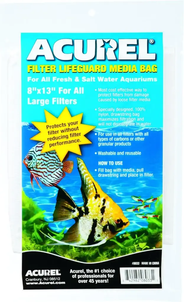 Acurel 8"x 13" Filter Drawstring Lifeguard Bag