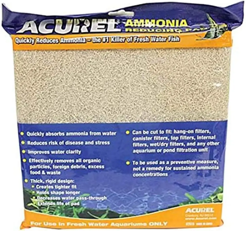 Acurel Ammonia Remover Infused Pad 10" x 18"