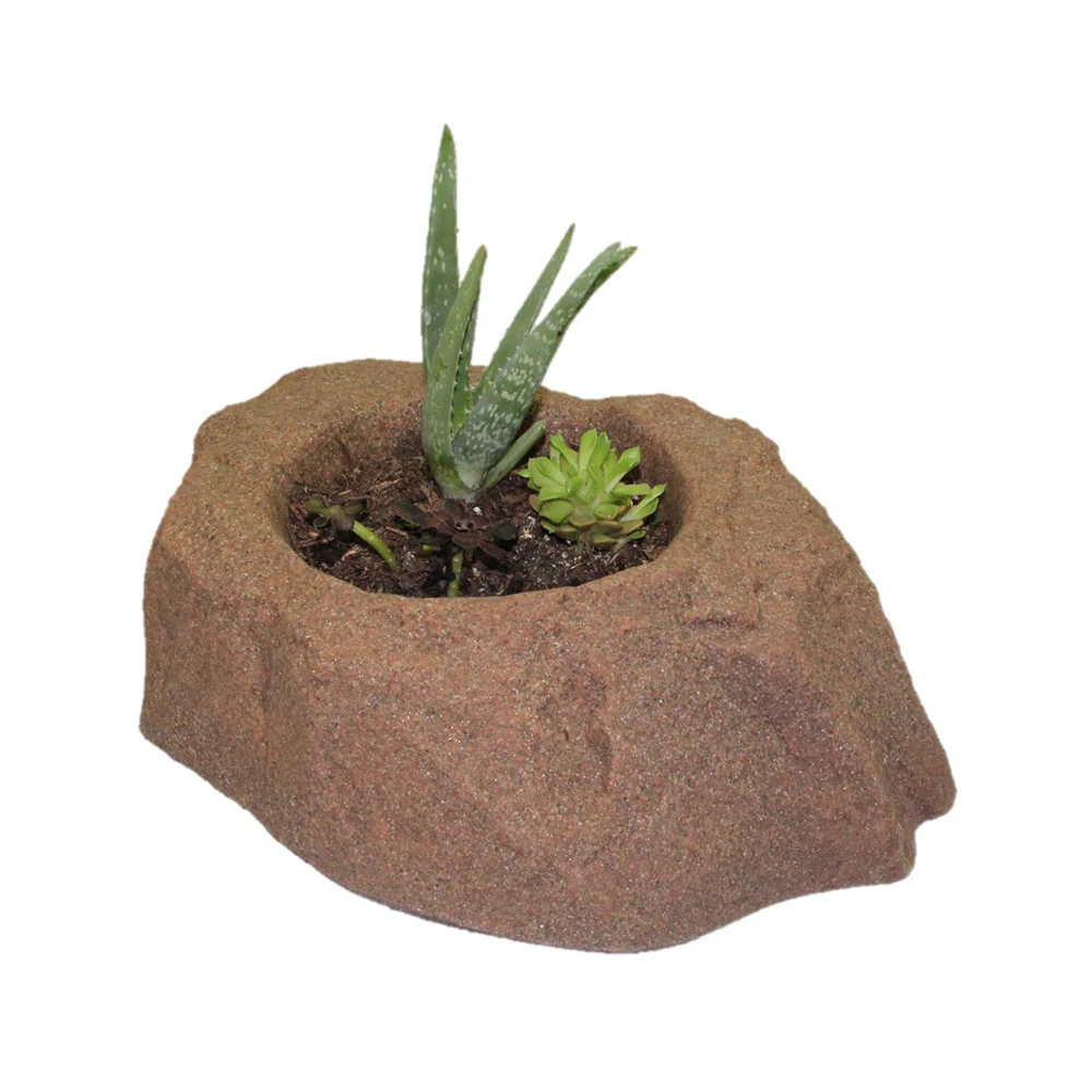 DEKORRA MOCK ROCK Planter 130 - 16"L x 12"W x 5.5"H