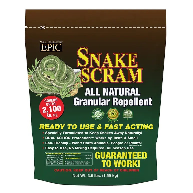Epic Repellents 3.5 LB Snake Scram Resealable Bag