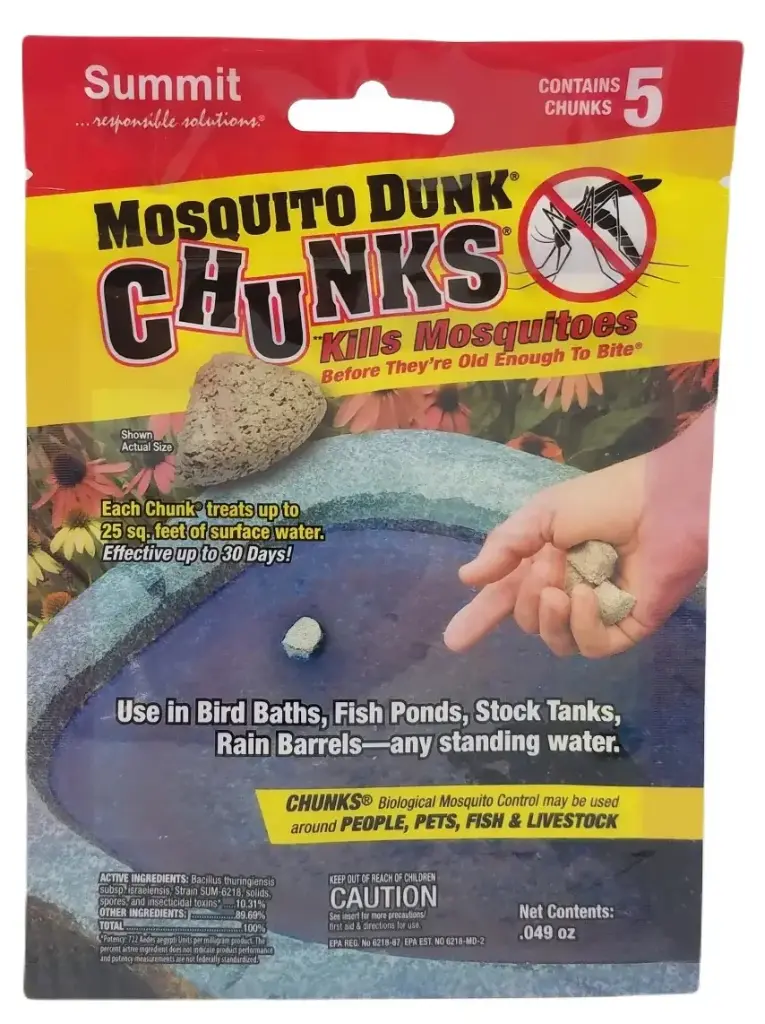 Summit MOSQUITO DUNK CHUNKS 5 count