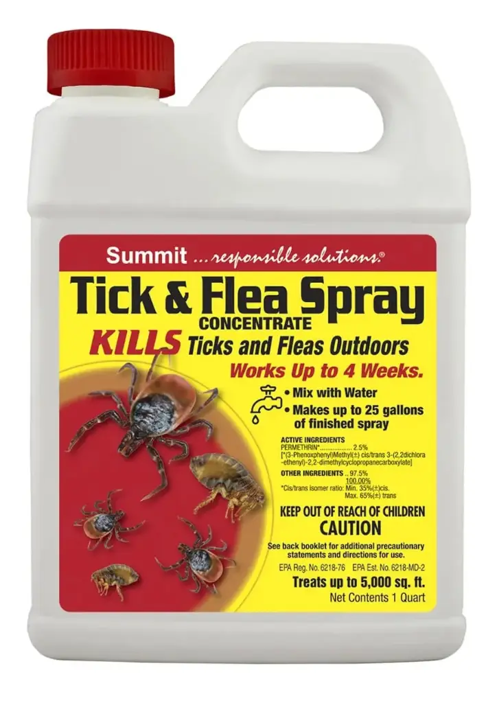 Summit TICK & FLEA SPRAY - Concentrate - quart