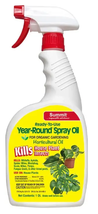 Summit RTU Quart -YEAR-ROUND® SPRAY OIL- FOR HSEPLANT INSECTS
