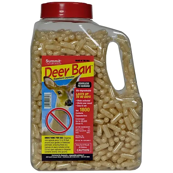 Summit DEER BAN® DEER REPELLENT CAPSULES - 1800 count pack